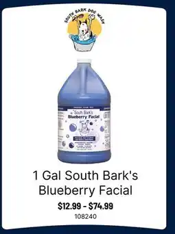 Ren’s Pets Depot 1 Gal South Bark's Blueberry Facial offer
