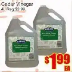 Fu Yao Supermarket Cedar Vinegar offer