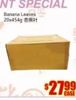 Fu Yao Supermarket Banana Leaves offer