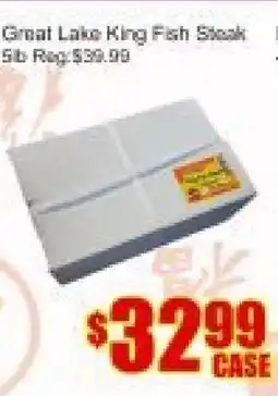 Fu Yao Supermarket Great Lake King Fish Steak offer