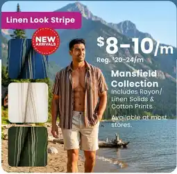 Fabricland Mansfield Collection offer