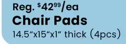 Fabricland Chair Pads offer