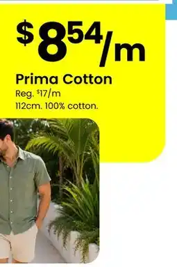 Fabricland Prima Cotton offer