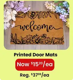 Fabricland Printed Door Mats offer