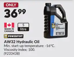 Princess Auto AW32 Hydraulic Oil offer