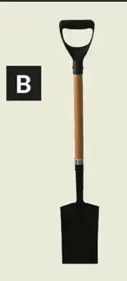 Princess Auto Garden Spade with 29-3/4 in. Handle offer