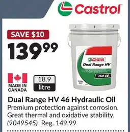 Princess Auto Dual Range HV 46 Hydraulic Oil offer