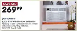 Princess Auto 8,000 BTU Window Air Conditioner offer