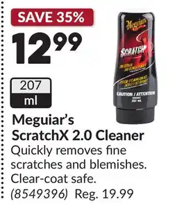 Princess Auto ScratchX 2.0 Cleaner offer
