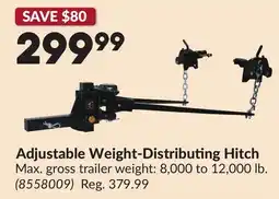 Princess Auto Adjustable Weight-Distributing Hitch offer