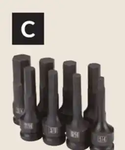 Princess Auto SAE Hex: 1/4 to 3/4 in. 8 pc 1/2 in. dr Impact Bit Socket Sets offer