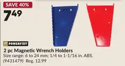 Princess Auto 2 pc Magnetic Wrench Holders offer
