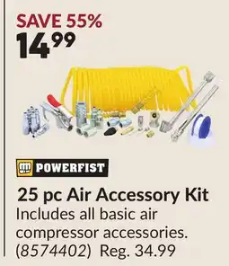 Princess Auto 25 pc Air Accessory Kit offer