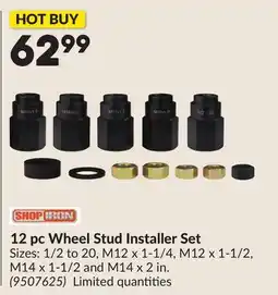 Princess Auto 12 pc Wheel Stud Installer Set offer