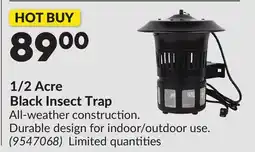 Princess Auto 1/2 Acre Black Insect Trap offer