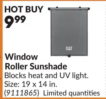 Princess Auto Window Roller Sunshade offer