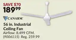 Princess Auto 56 in. Industrial Ceiling Fan offer