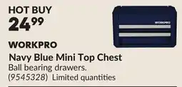 Princess Auto Navy Blue Mini Top Chest offer