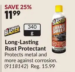 Princess Auto Long-Lasting Rust Protectant offer