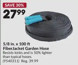 Princess Auto 5/8 in. x 100 ft FiberJacket Garden Hose offer