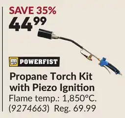 Princess Auto Propane Torch Kit with Piezo Ignition offer