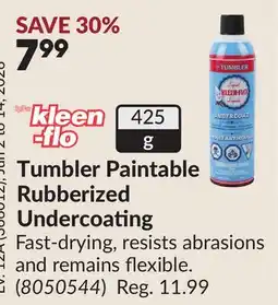 Princess Auto Tumbler Paintable Rubberized Undercoating offer