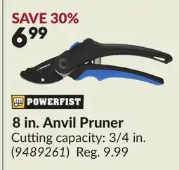Princess Auto POWERFIST 8 in. Anvil Pruner offer