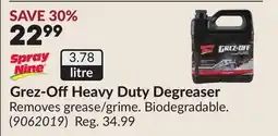 Princess Auto Grez-Off Heavy Duty Degreaser offer