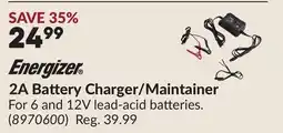 Princess Auto 2A Battery Charger/Maintainer offer