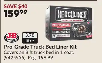 Princess Auto Pro-Grade Truck Bed Liner Kit offer