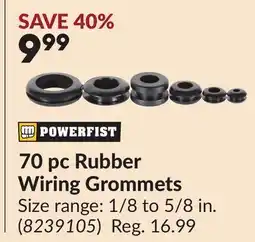 Princess Auto 70 pc Rubber Wiring Grommets offer