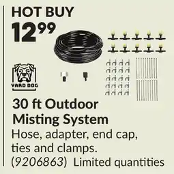 Princess Auto YARD DOG 30 ft Outdoor Misting System offer