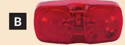 Princess Auto Red 4 x 2 in. Double Bullseye Clearance/ Marker Lights offer