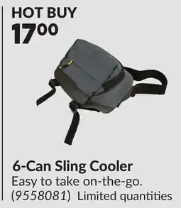 Princess Auto 6-Can Sling Cooler offer