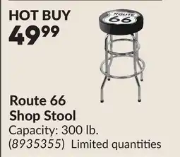 Princess Auto Route 66 Shop Stool offer