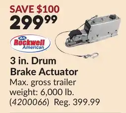Princess Auto 3 in. Drum Brake Actuator offer