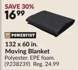 Princess Auto 132 x 60 in. Moving Blanket offer