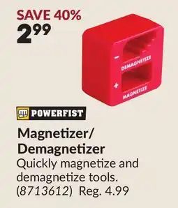 Princess Auto Magnetizer/Demagnetizer offer