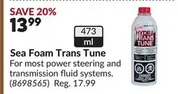 Princess Auto Sea Foam Trans Tune offer