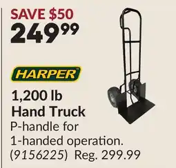 Princess Auto 1,200 lb Hand Truck offer