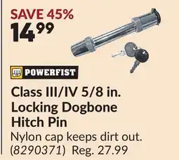 Princess Auto Class III/IV 5/8 in. Locking Dogbone Hitch Pin offer