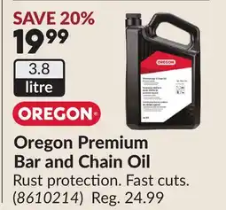 Princess Auto Oregon Premium Bar and Chain Oil offer