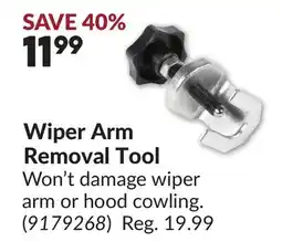 Princess Auto Wiper Arm Removal Tool offer