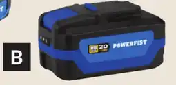 Princess Auto 20V Li-ion Batteries offer