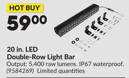 Princess Auto 20 in. LED Double-Row Light Bar offer