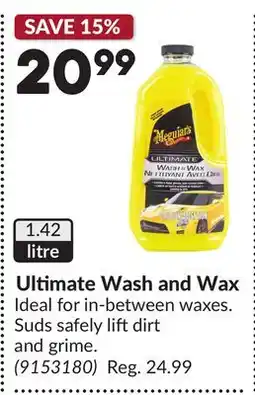 Princess Auto Ultimate Wash and Wax offer