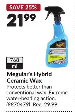 Princess Auto Hybrid Ceramic Wax offer