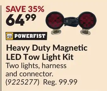 Princess Auto Heavy Duty Magnetic LED Tow Light Kit offer