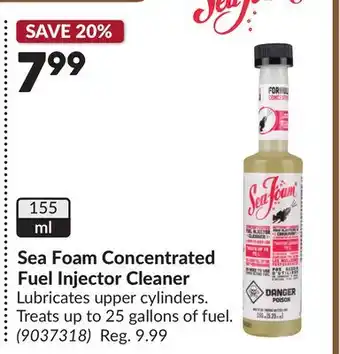 Princess Auto Sea Foam Concentrated Fuel Injector Cleaner offer