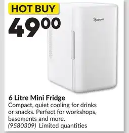 Princess Auto 6 Litre Mini Fridge offer